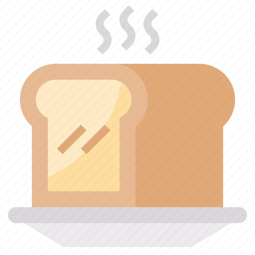 Bread, breakfast, food, meal, toast icon - Download on Iconfinder