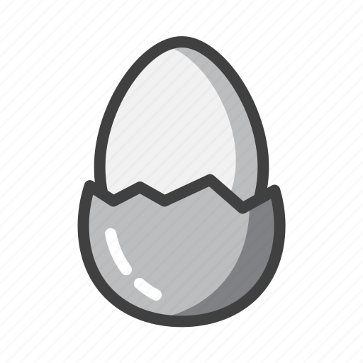 Boiled, breakfast, eat, egg, food, morning icon - Download on Iconfinder