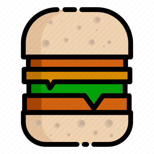 Cooking, fast food, food, hamburger, healthy, meal, snack icon - Download on Iconfinder