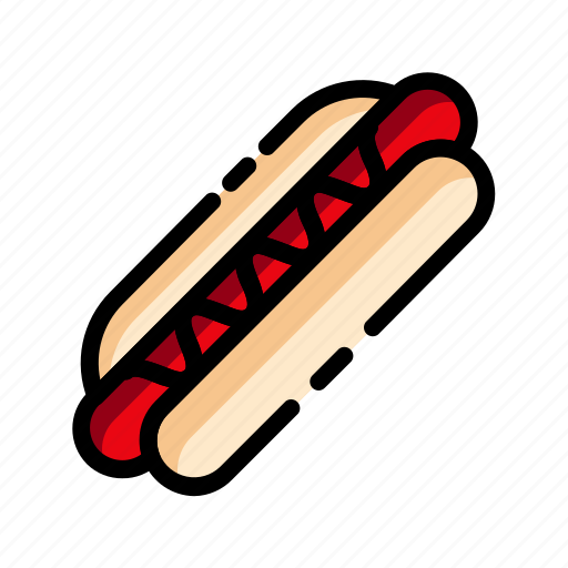 Breakfast, cooking, fast food, food, hotdogtu, meal, sausage icon - Download on Iconfinder