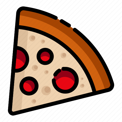 Cooking, fast food, food, meal, pizza, restaurant, slice icon - Download on Iconfinder