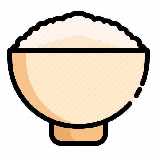 Breakfast, cook, cooking, food, healthy, kitchen, rice icon - Download on Iconfinder