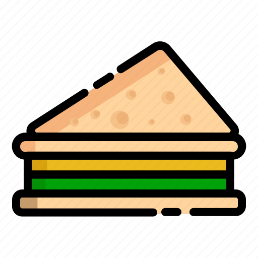 Bread, breakfast, cheese, food, healthy, meal, sandwich icon - Download on Iconfinder
