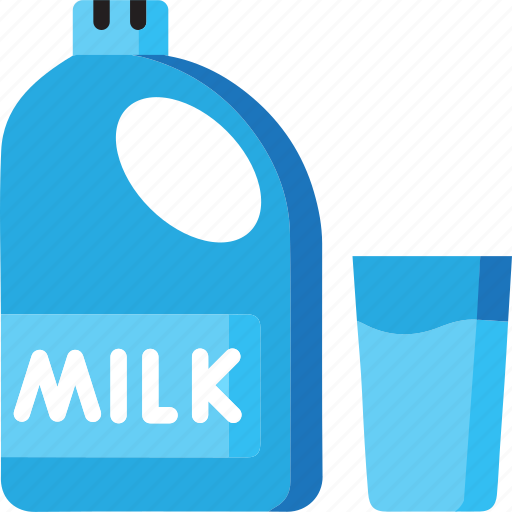 Milk, breakfast, drink, food, beverage, water, glass icon - Download on Iconfinder