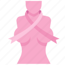 breast, cancer, care, disease, ribbon, woman, women