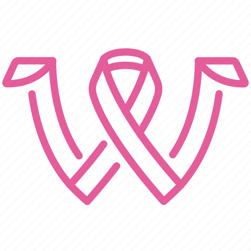Breast, cancer, ribbon, women, women day, female, sign icon - Download on Iconfinder