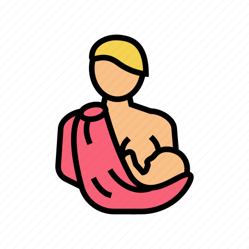 Mother, feeding, newborn, baby, breastfeeding, child icon - Download on Iconfinder