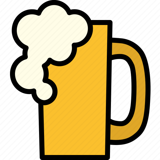 Beer, brewery, glass, mug, pub, tankard icon - Download on Iconfinder