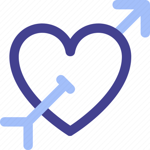 Wedding, romance, cupid, love, heart, valentine, arrow icon - Download on Iconfinder