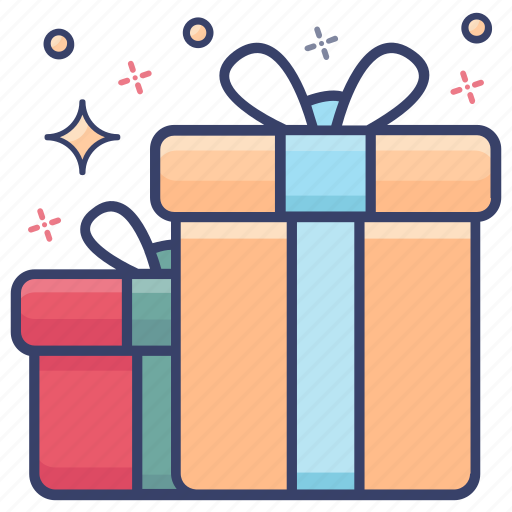 Gift boxes, gifts, packages, parcel, presents icon - Download on Iconfinder