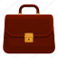 career, briefcase, luggage, handle 