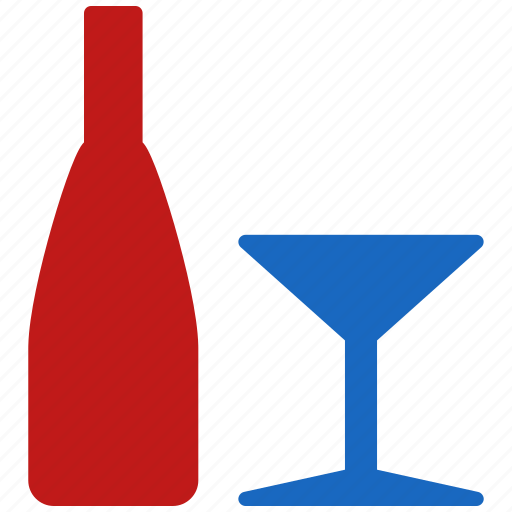 Alcohol, bar, bottle, drink, glass, wine, restaurant icon - Download on Iconfinder