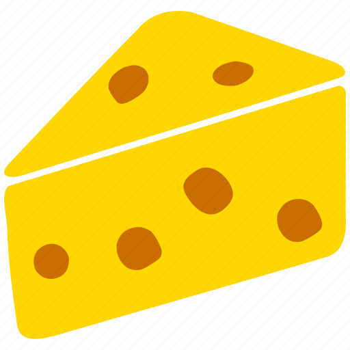 Cheese, piece, cake, dinner, eating, meal, slice icon - Download on Iconfinder