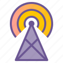 antenna, broadcast, signal, station, transmission