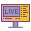 broadcast, chat, live, stream 