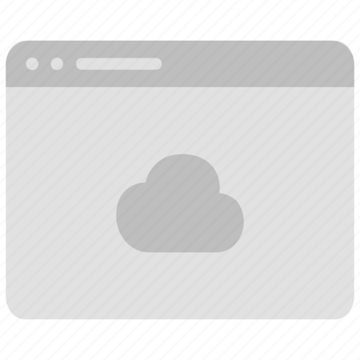 Browser, cloud, web icon - Download on Iconfinder