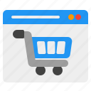 shopping, cart, shop, store, web, website, ecommerce