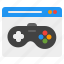 game, joystick, online, browser, webpage, play, controller 