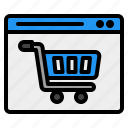 shopping, cart, shop, store, web, website, ecommerce