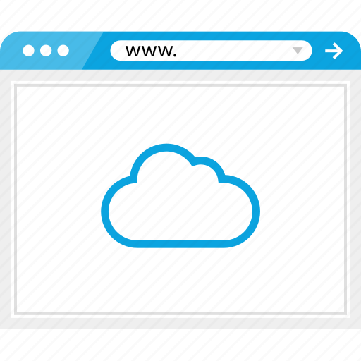 Browser, cloud, online, save, guardar icon - Download on Iconfinder