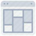 browser, interface, layout, web