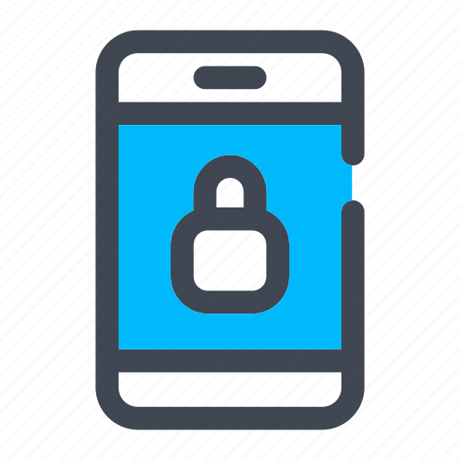 Browser, internet, security, locked, phone icon - Download on Iconfinder