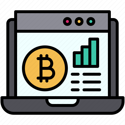 Bitcoin, blockchain, finance, coin, crypto, analysis, analyze icon - Download on Iconfinder