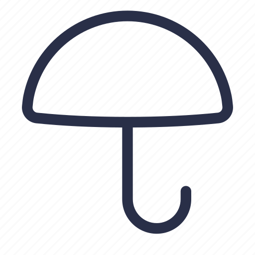 Umbrella, forecast, protection, rain, weather icon - Download on Iconfinder