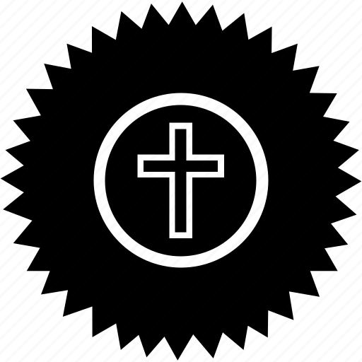 Christian, cross, faith, religion, round icon - Download on Iconfinder