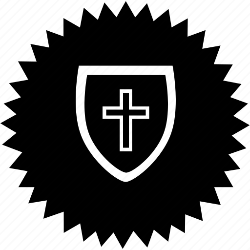 Christianity, cross, faith, shield icon - Download on Iconfinder