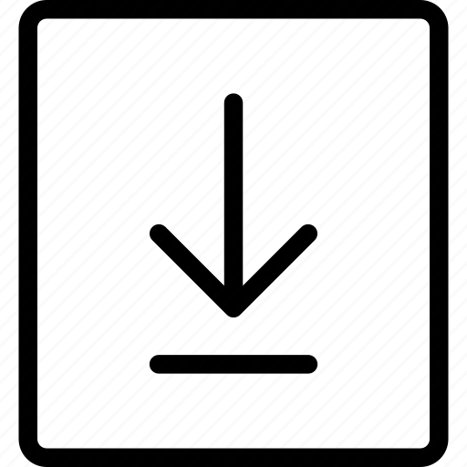Arrow, arrow bottom, digital, download icon - Download on Iconfinder