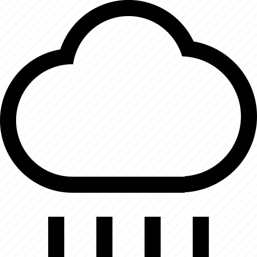 Rainy, weather, cloud icon - Download on Iconfinder
