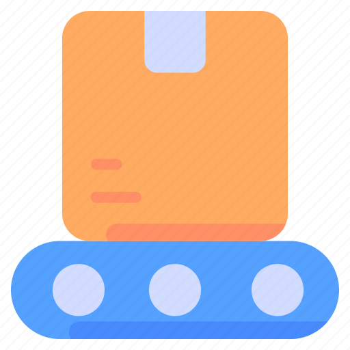 Airport, box, carrying, conveyor, delivery, luggage, medium icon - Download on Iconfinder