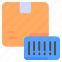 barcode, box, business, logistics, package, scan, scanner