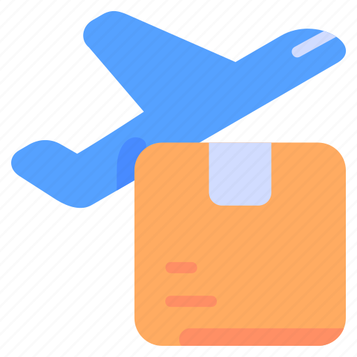 Box, cargo, delivery, package, plane, shipping icon - Download on Iconfinder