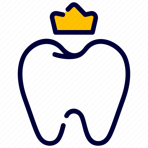 Crown, makota, stomatology, tooth icon - Download on Iconfinder
