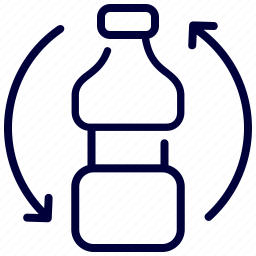 Bottle, ecology, environment, plastic, recycling icon - Download on Iconfinder