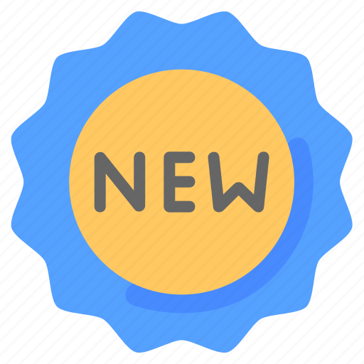 Badge, business, ecommerce, new, shopping, sticker icon - Download on Iconfinder