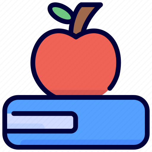 Apple, education, knowledge, school icon - Download on Iconfinder