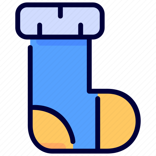 Cloth, footware, footwear, holiday, socks, wear, winter icon - Download on Iconfinder
