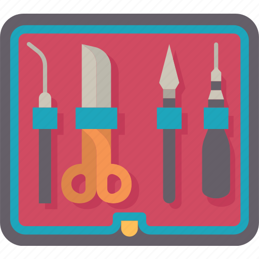 Instrument, kit, tool, scissors, assistance icon - Download on Iconfinder