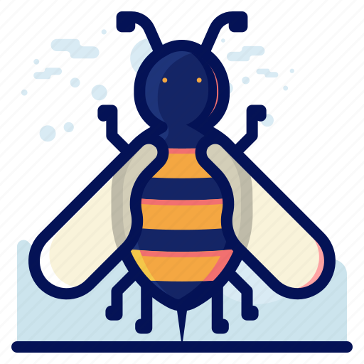 Bee, bug, honey, insect, wildlife icon - Download on Iconfinder