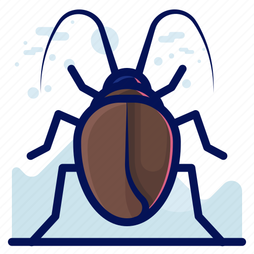 Bug, cockroach, insect, wildlife icon - Download on Iconfinder