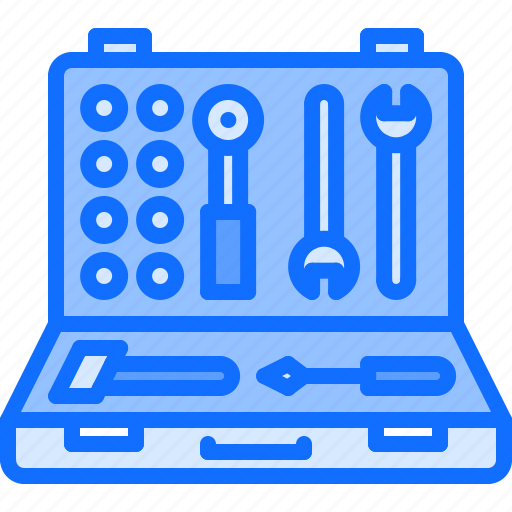 Builder, building, construction, hammer, repair, screwdriver, toolbox icon - Download on Iconfinder