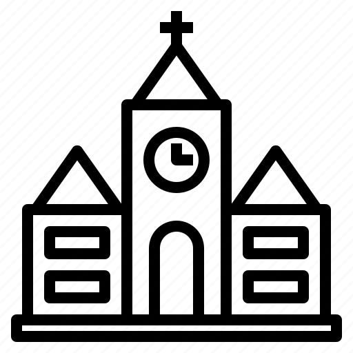 Building, chapel, church, estate, house, property icon - Download on Iconfinder