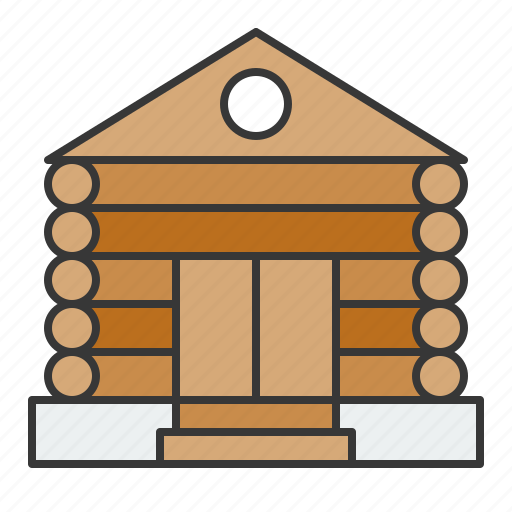 Architecture, building, city, town, wooden house, cottage icon - Download on Iconfinder