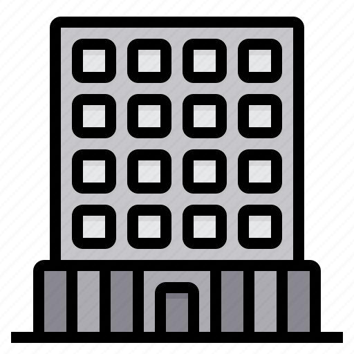 Apartment, real, estate, residental, buildings, property icon - Download on Iconfinder