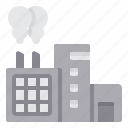 factory, building, industry, pollution, industrial