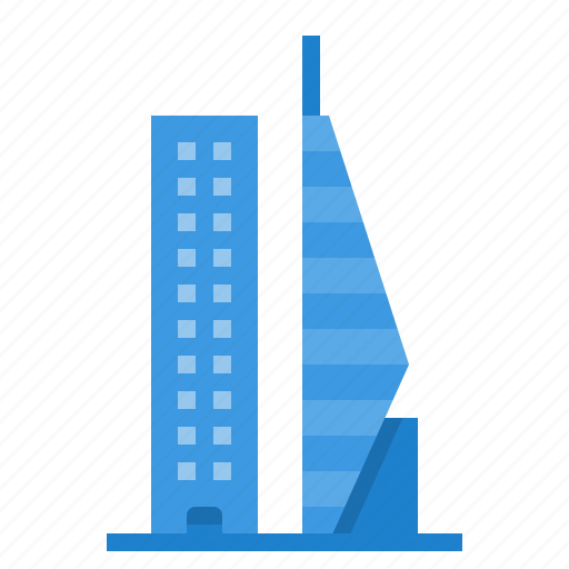 Skyscrapper, buildings, architecture, city, engineering icon - Download on Iconfinder