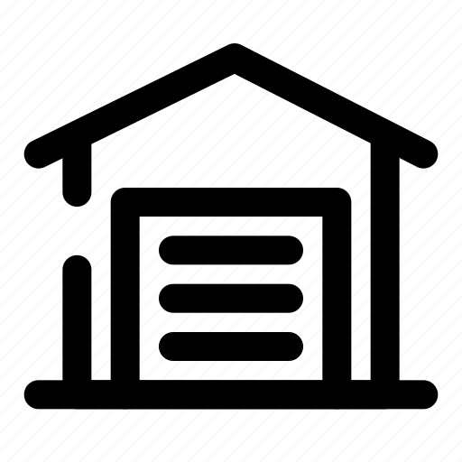 Closed barn, house, home, garage, building icon - Download on Iconfinder